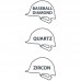 VISOR HOLDER QUARTZ /ZIRKON / BASEBALL DIAMOND BARETLERİ İÇİN SİPERLİK TUTUCU